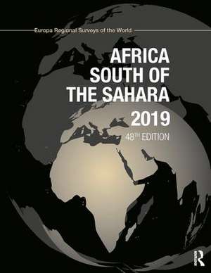 Africa South of the Sahara 2019 de Europa Publications