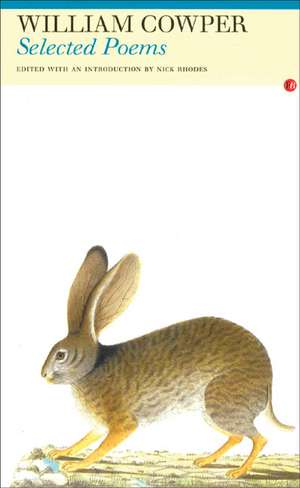 Selected Poems de William Cowper