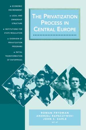 The Privatization Process in Central Europe de Roman Frydman