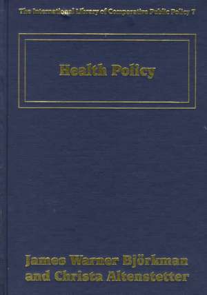 health policy de James W. Björkman