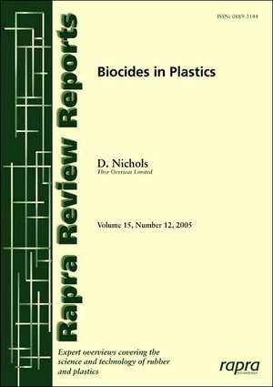 Biocides in Plastics de D. Nichols