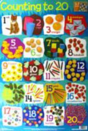 Numbers 1-20 Wall Chart de Byeway Wall Charts