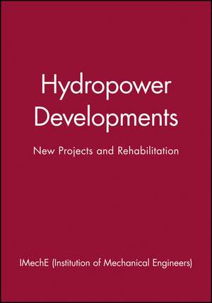 Hydropower Developments de Imeche (Institution of Mechanical Engineers)