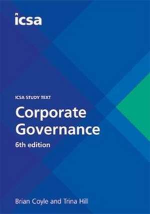 CSQS Corporate Governance, 6th edition de Trina Hill