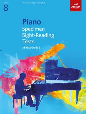 Piano Specimen Sight-Reading Tests, Grade 8