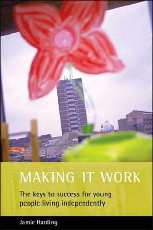 Making it work – The keys to success for young peo ple living independently de Jamie Harding