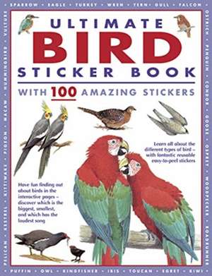 Ultimate Bird Sticker Book de Armadillo Books