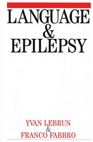 Language and Epilepsy de F Fabbro