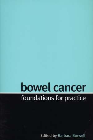 Bowel Cancer de B Borwell