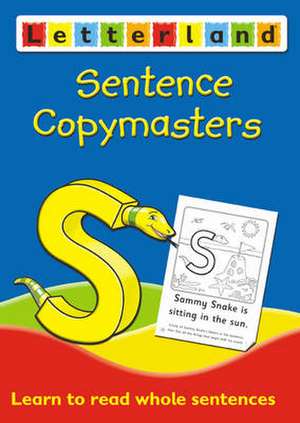 Sentence Copymasters de Lyn Wendon