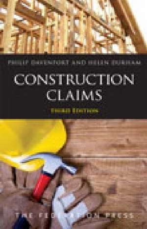 Construction Claims de Davenport Phillip