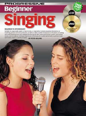 Progressive Beginner Singing de Peter Gelling