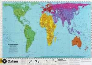 Peters World Map, Laminated de New Internationalist