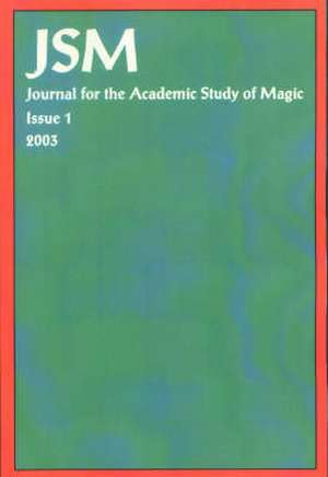 Journal For the Academic Study of Magick 1 de Dave Evans