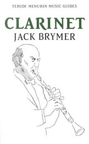 Brymer, J: Clarinet de Jack Brymer