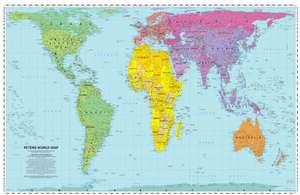 Peters World Map de WorldView