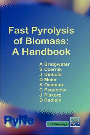 Fast Pyrolysis of Biomass: A Handbook de A. V. Bridgwater