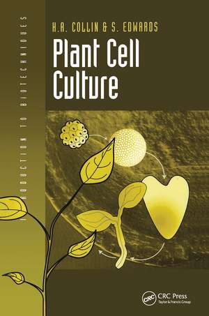 Plant Cell Culture de Dr Hamish Collin