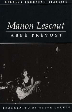 Manon Lescaut de Abbe Prevost