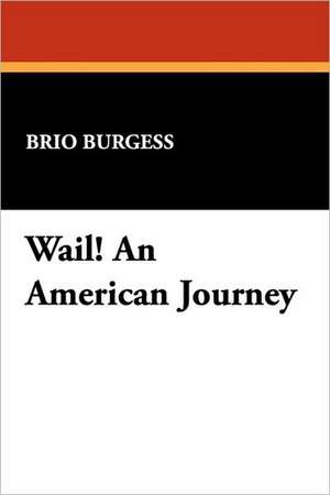 Wail! an American Journey: An Encyclopaedic Dictionary of Ethnic Bias in the United States de Brio Burgess