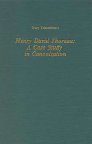 Henry David Thoreau de Gary Scharnhorst