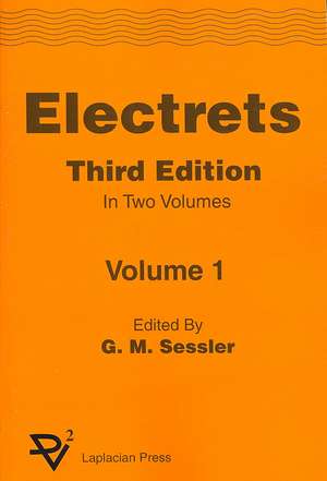 Electrets 3rd Ed. Vol 1 de Sessler