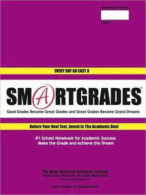 SMARTGRADES School Notebooks with Study Skills 2N1 Write Class Notes & Test Review Notes