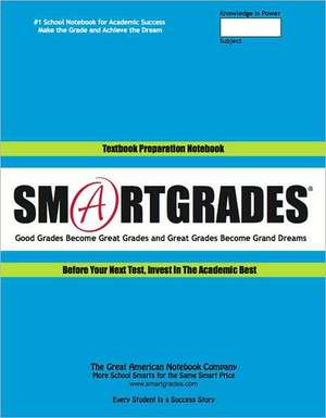 Smartgrades School Notebook for Textbook Test Review Notes de Sharon Rose Sugar