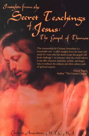 Insights from the Secret Teachings of Jesus: The Gospel of Thomas de Christian D. Amundsen