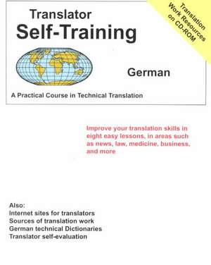 Translators Self-Training German de Morry Sofer