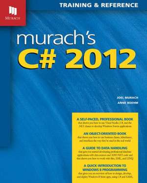 Murach's C# 2012 de Joel Murach