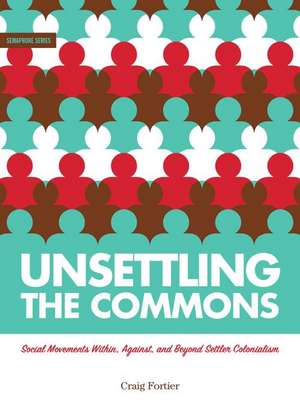 Unsettling the Commons de Craig Fortier