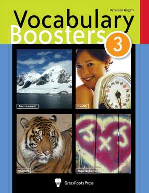 Vocabulary Boosters 3 de Susan Rogers