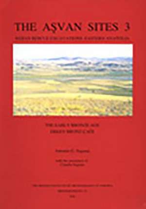 The Asvan Sites 3: Keban Rescue Excavations, Eastern Anatolia (the Early Bronze Age) de A. G. Sagona