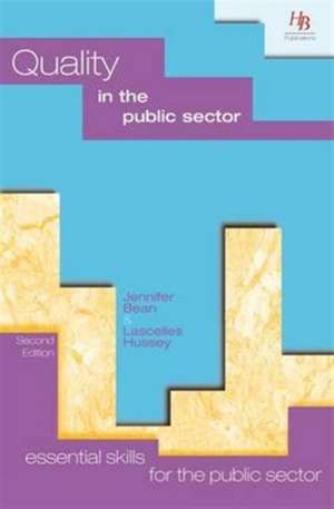 Quality in the Public Sector de Jennifer Bean