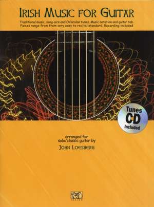 Irish Music for Guitar [With CD]: A Beginner's Guide to the Irish Traditional Button Accordion [With CD (Audio)] de John Loesberg