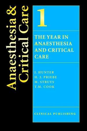 The Year in Anaesthesia and Critical Care de J. Hunter