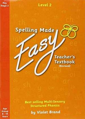 Spelling Made Easy Revised A4 Text Book Level 2 de VIOLET BRAND