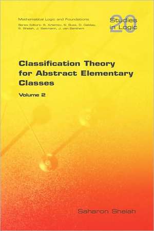 Classification Theory for Abstract Elementary Classes de Saharon Shelah