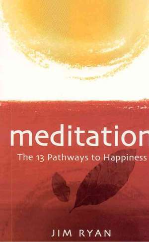 Meditation: the 13 Pathways to Happiness de Jim Ryan