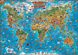 Childrens Map of the World