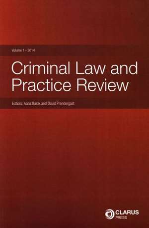 Criminal Law and Practice Review