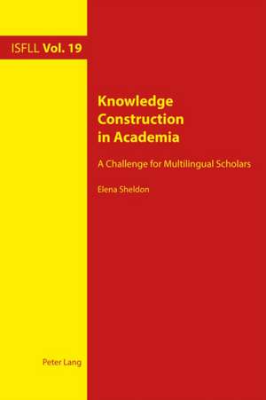 Knowledge Construction in Academia de Elena Sheldon