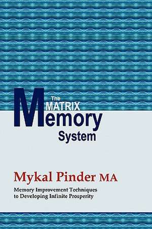 The Matrix Memory System de Mykal Pinder Ma