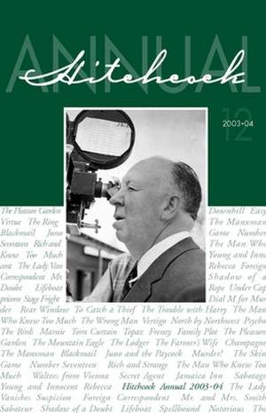 Hitchcock Annual – Volume 12 de Sidney Gottlieb