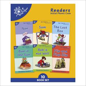 Phonic Books Dandelion Readers Set 1 Units 1-10: Sounds of the alphabet and adjacent consonants de Phonic Books