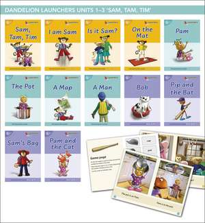 Phonic Books Dandelion Launchers Units 1-3 (Sounds of the alphabet): Decodable books for beginner readers Sounds of the alphabet de Phonic Books