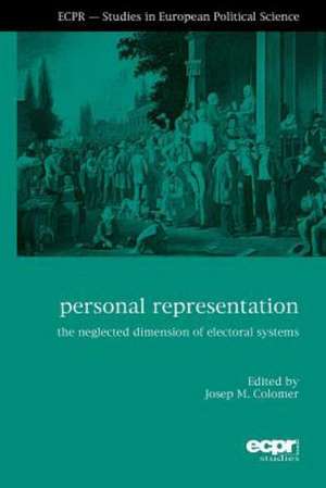 Personal Representation de Josep M. Colomer