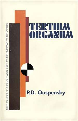 Tertium Organum de P. D. Ouspensky