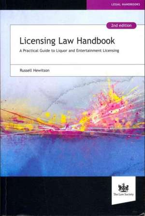 Licensing Law Handbook de Russell Hewitson